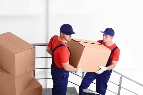 Customer complaint being documented at a storage facility