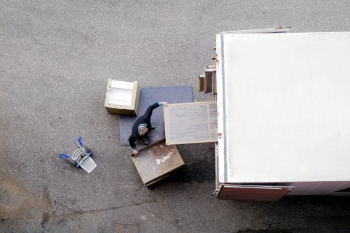 Person using accessible Clapham Storage website with assistive support